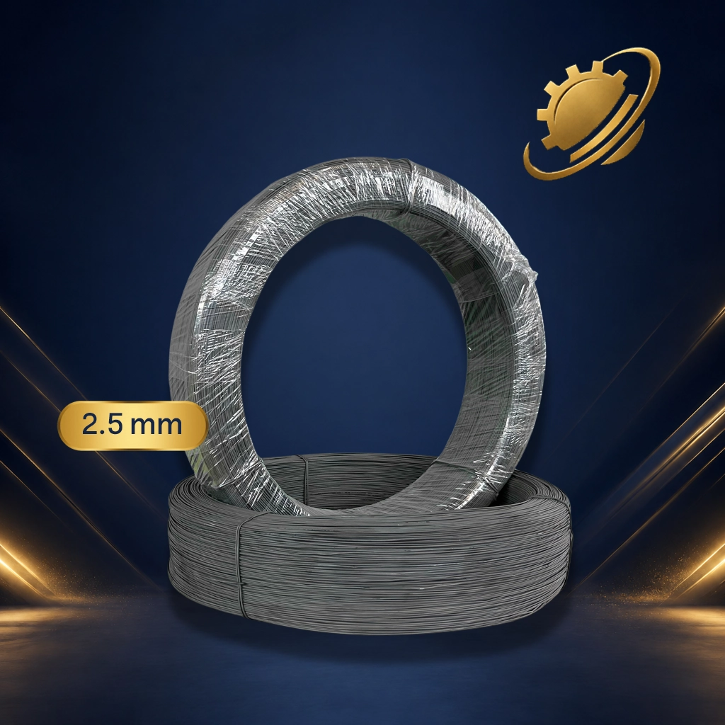 مفتول سیاه (آنیل شده) سایز 2.5 میلیمتر صادراتی
